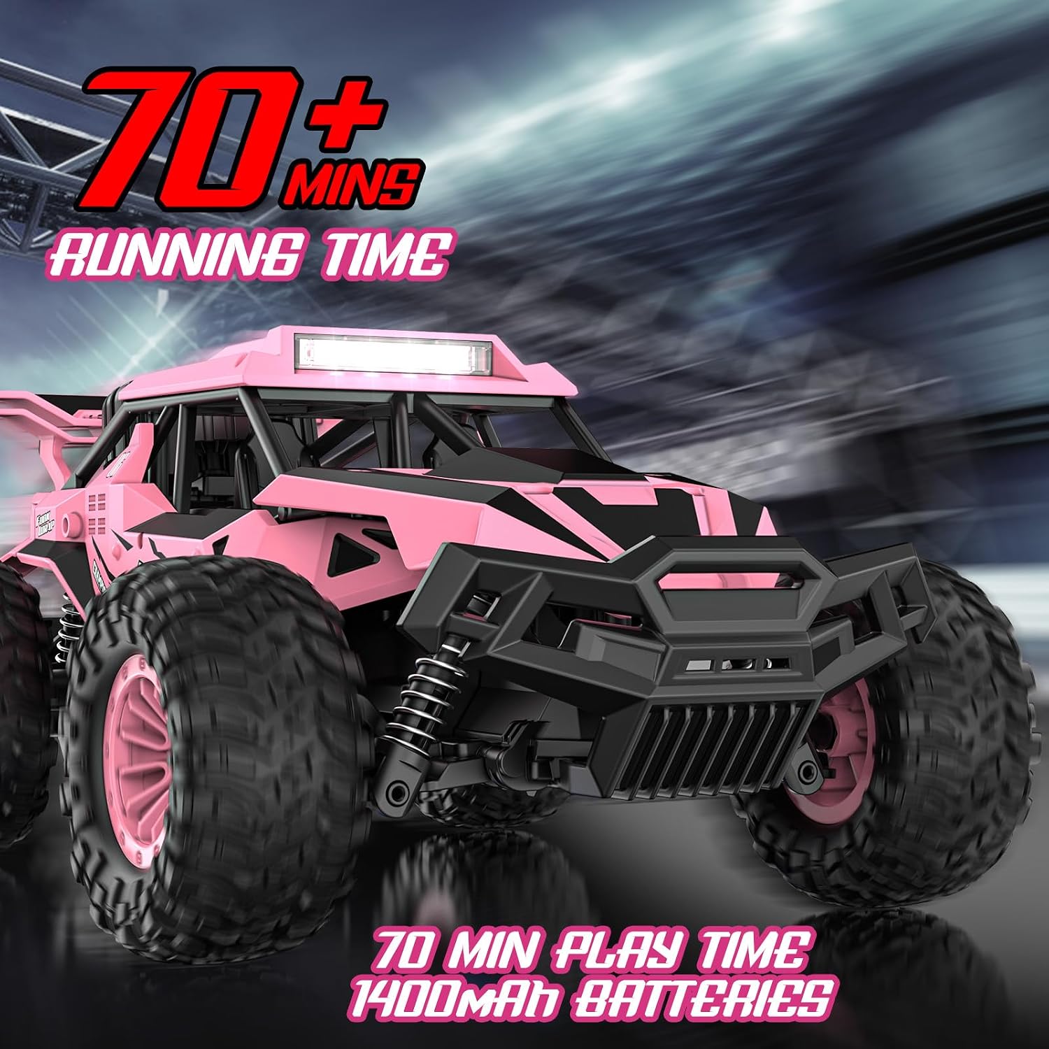 Thumbnail 2 de BLUEJAY 1809 1:12 RC Monster Truck, 33 km/h, 2.4GHz, LED Lights