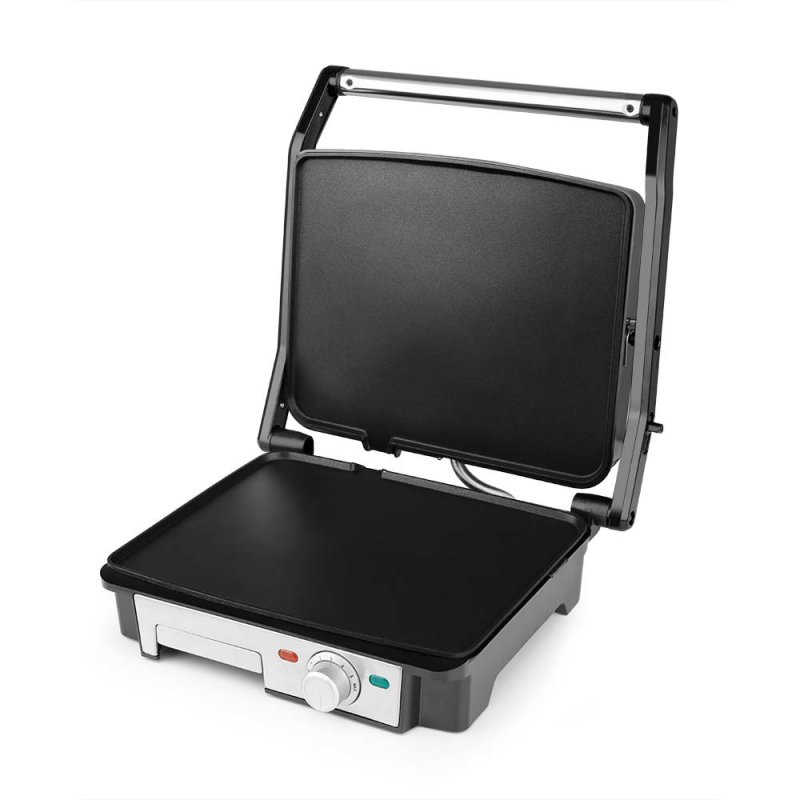 Detalle de Orbegozo GR 4560 Grill Eléctrico 2200W: grillado versátil sin aceite