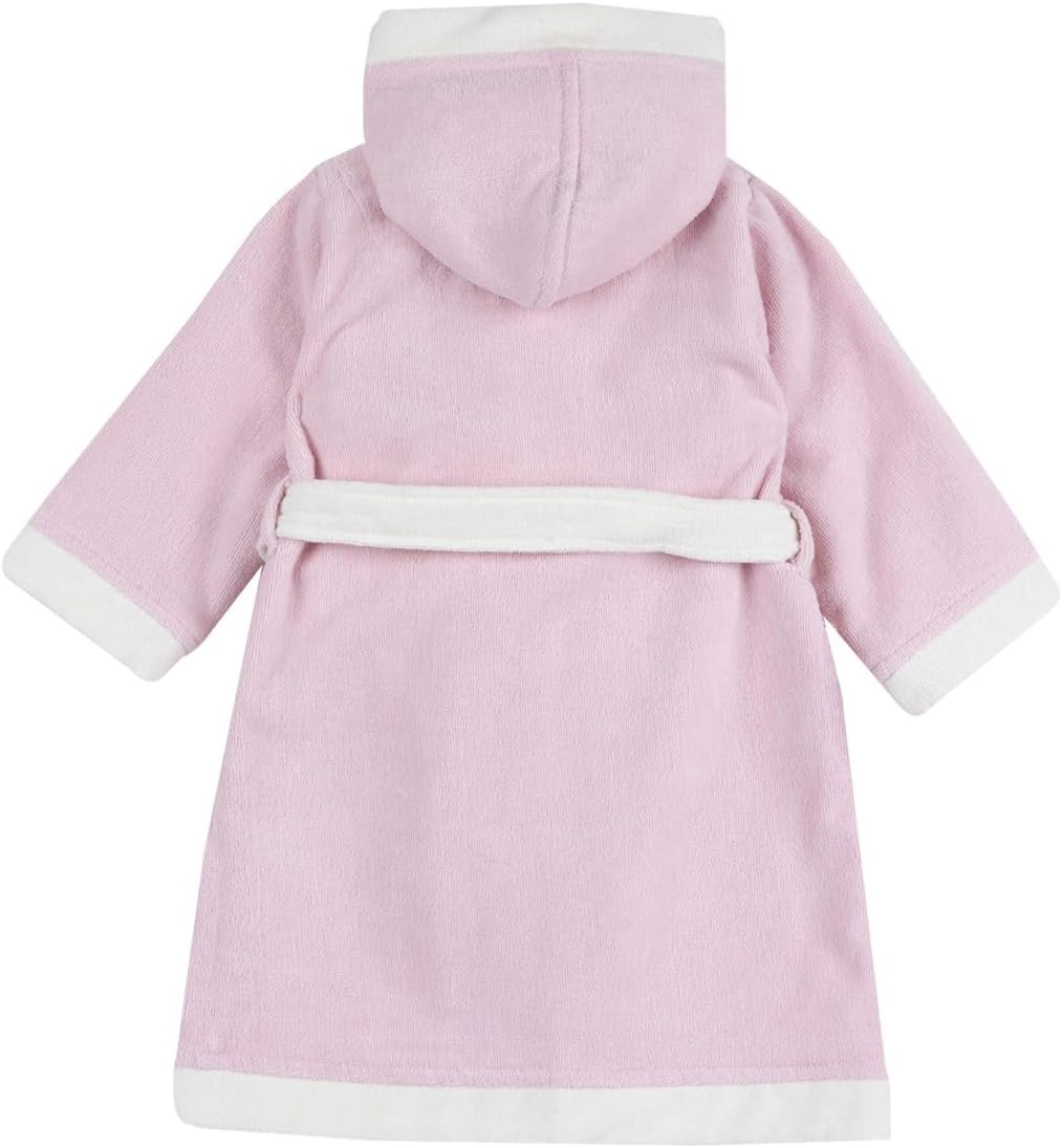 Detalle 2 de Chicco Peignoir pour Enfant en Éponge Douce avec Capuche et Ceinture – 100% Coton, Licorne