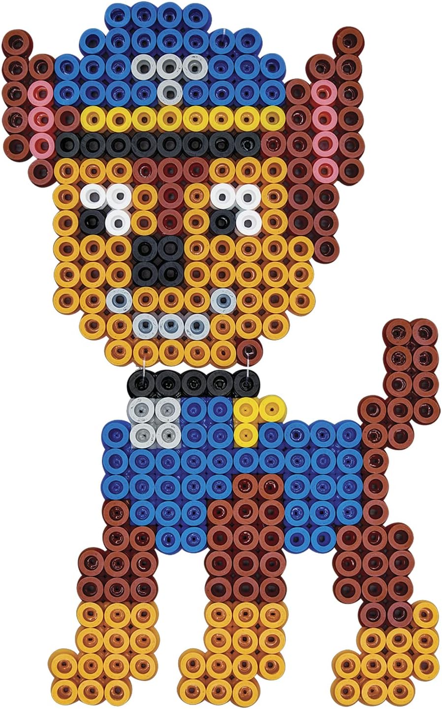 Detalle 2 de Hama Beads 8752 Paw Patrol perline da stiro maxi (circa 900 perline), confezione regalo