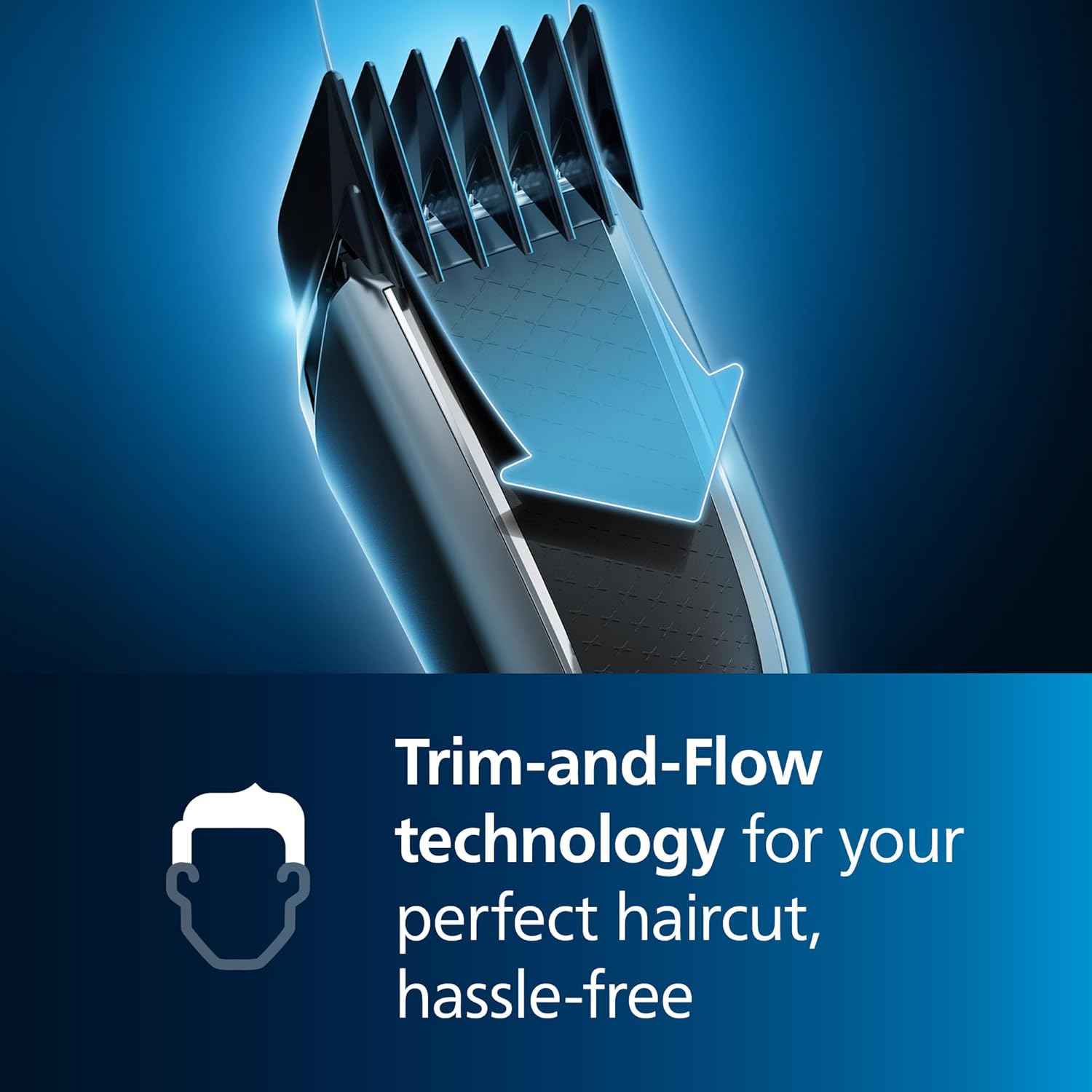 Thumbnail 4 de Philips Série 7000 HC7650/15 — tondeuse multi-usage lavable, 28 longueurs