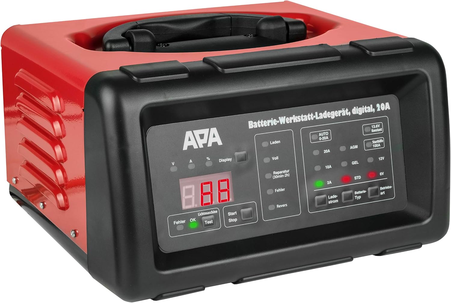 Thumbnail 2 de APA 16623 Werkstattladegerät 12 V / 6 V – Zuverlässiges Ladegerät für die Werkstatt