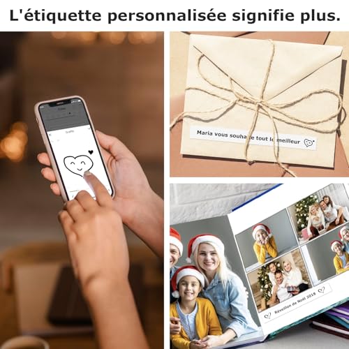 Thumbnail 7 de SUPVAN E10 Étiqueteuse Bluetooth avec Ruban, Noir