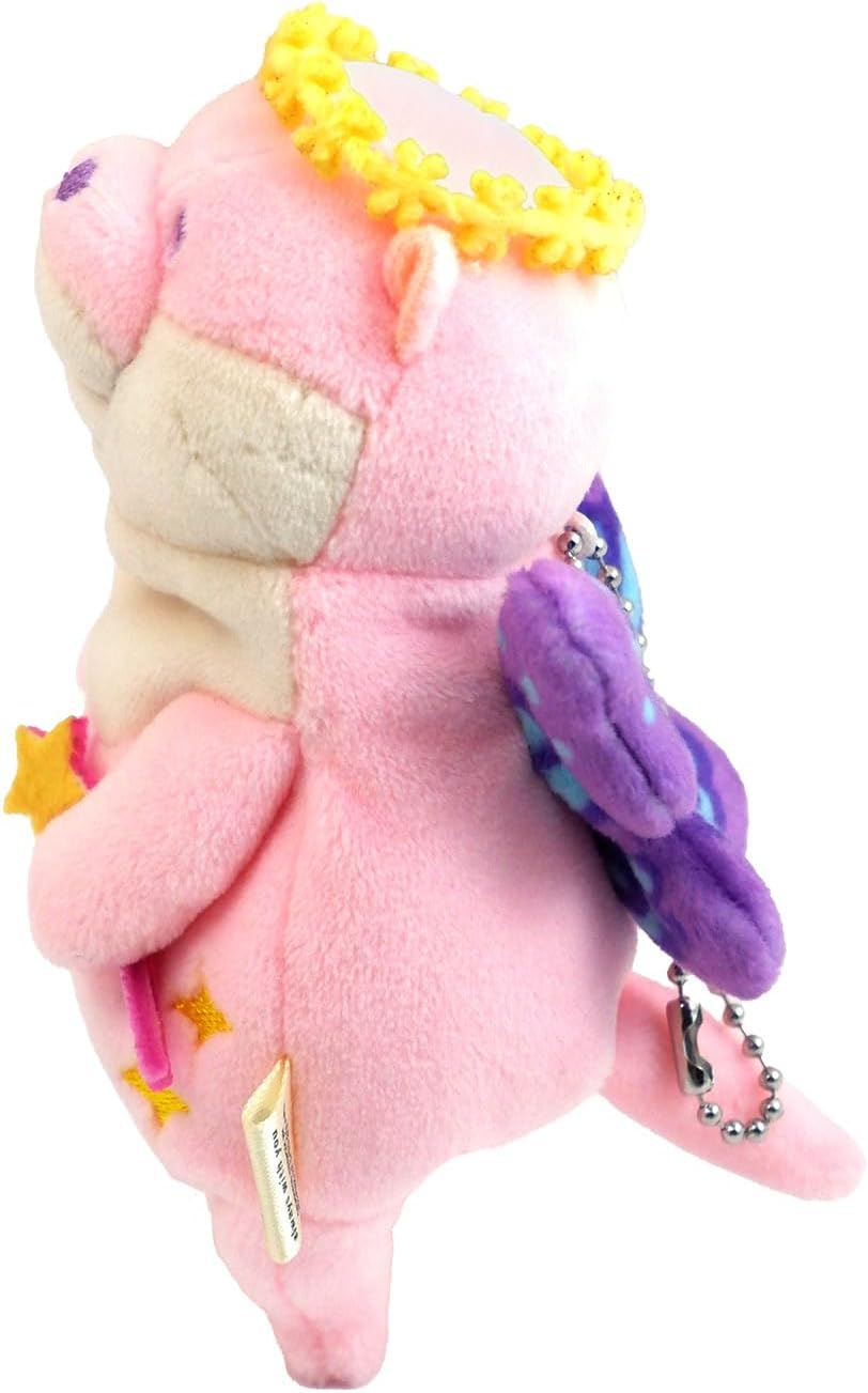 Thumbnail 1 de モリサカグローバル もちかわうそ フェアリーmini ピンク 妖精ぬいぐるみ 7×6×14cm
