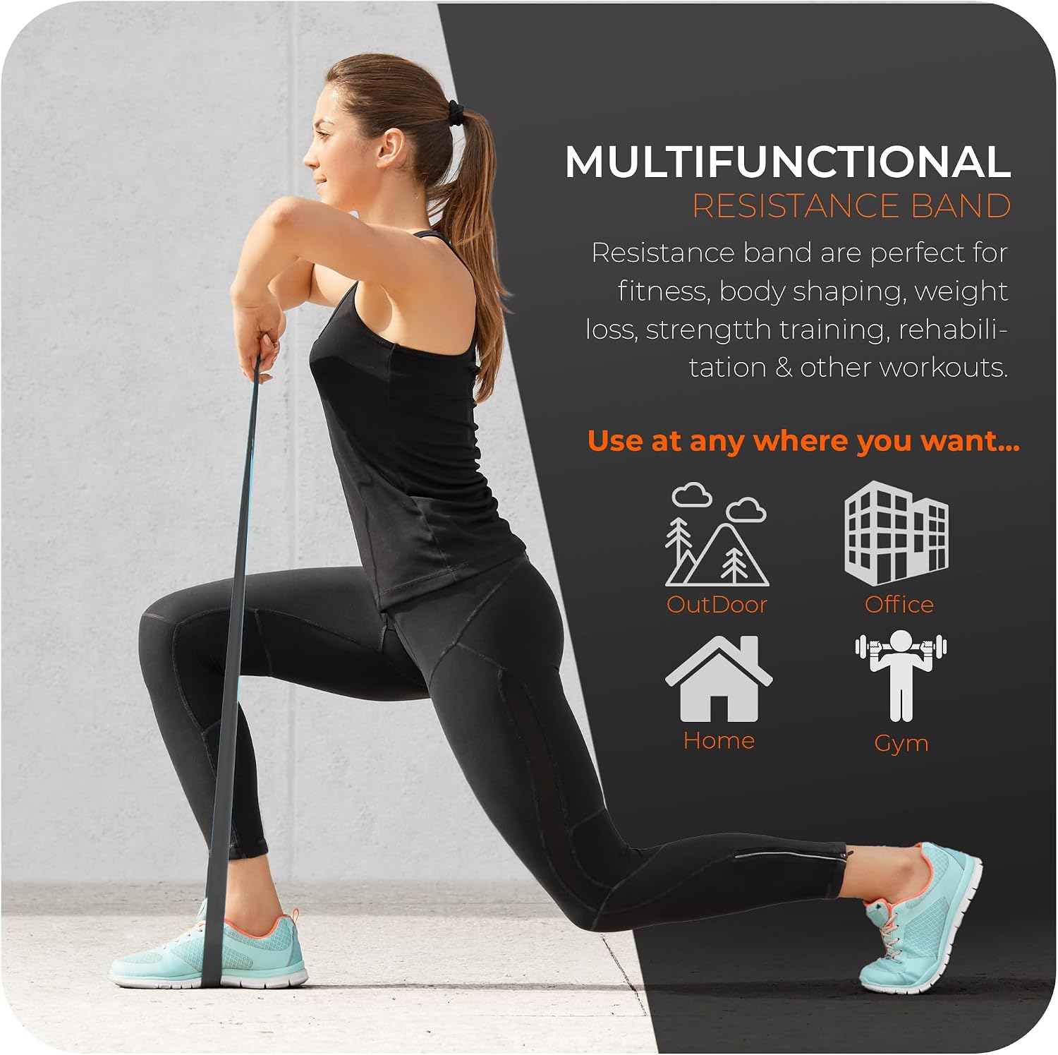 Thumbnail 2 de Active 100 Resistance Bands Set