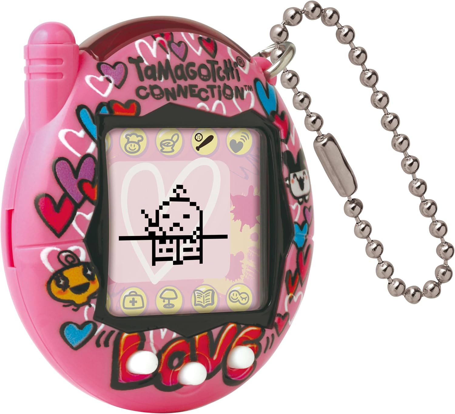 Detalle de Tamagotchi Connection True Friends (Blue Graffiti and Pink Graffiti) virtual pet set