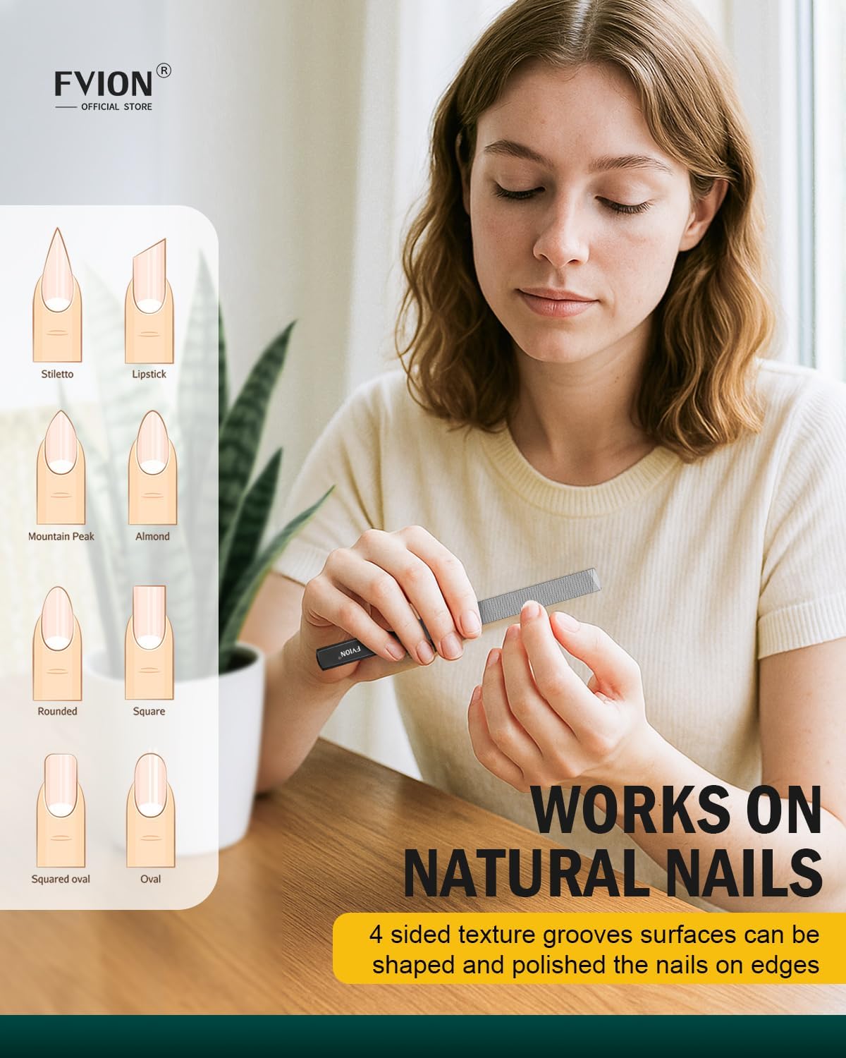 Detalle de Stainless steel nail file for thick nails