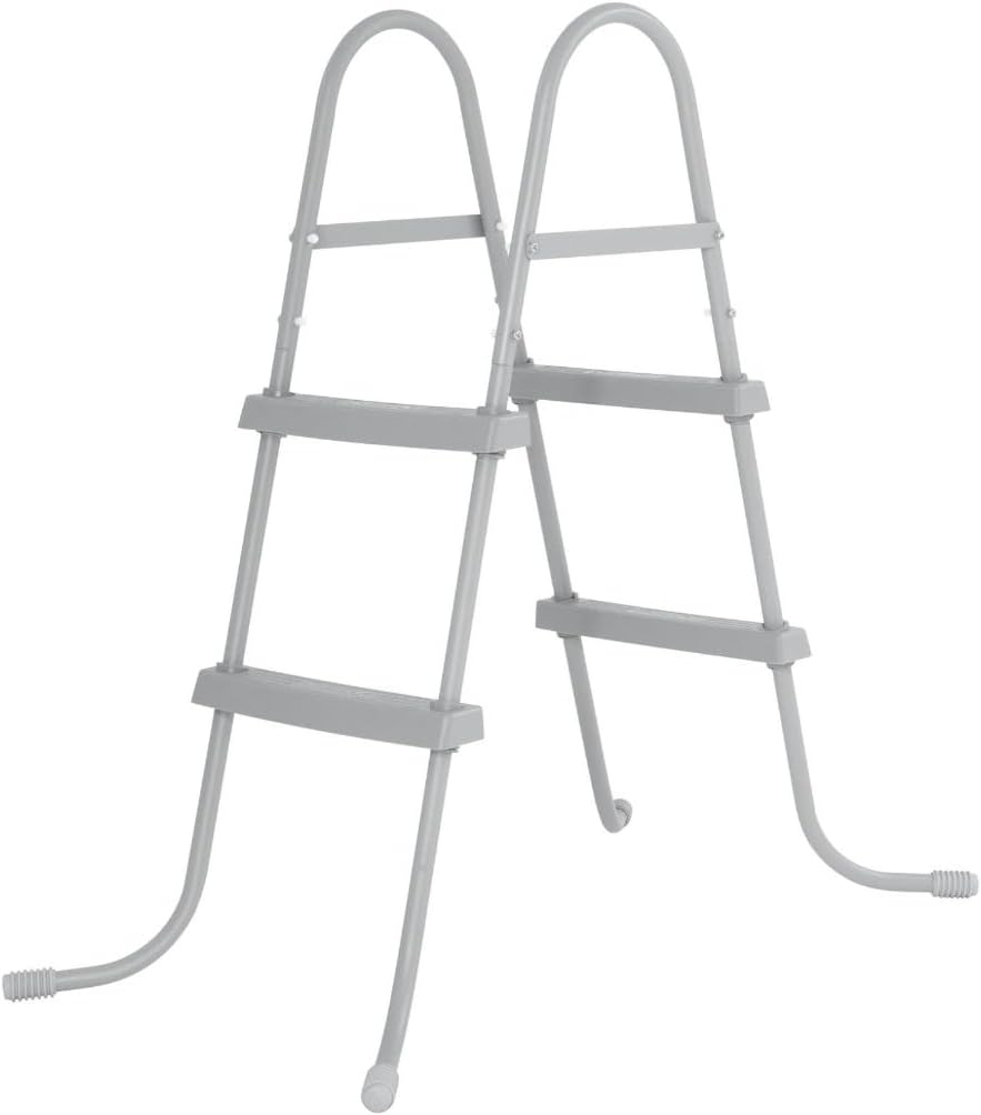 Detalle de Échelle 2x2 marches pour Piscine – Hauteur 84 cm