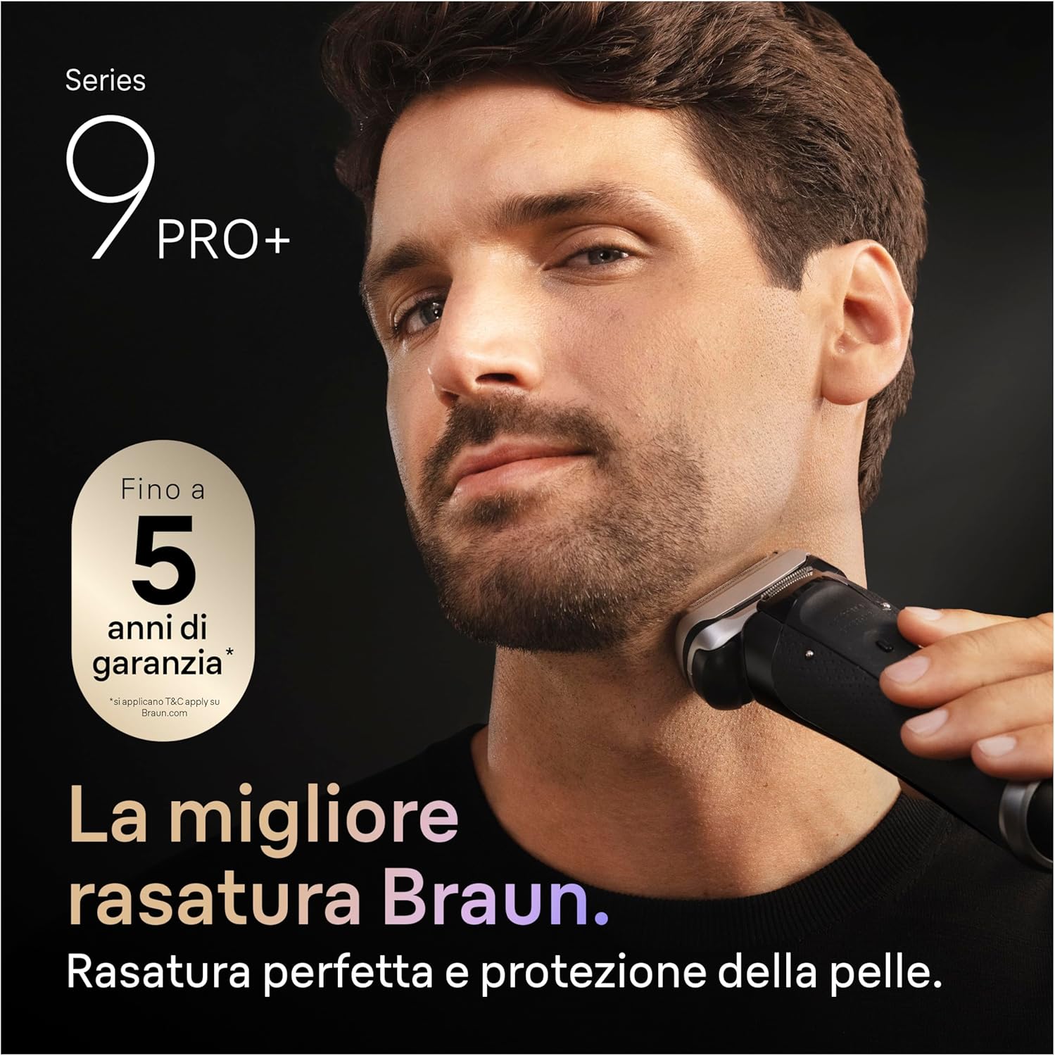 Thumbnail 2 de Braun Serie 9 Pro 9610SI rasoio elettrico barba 60 min