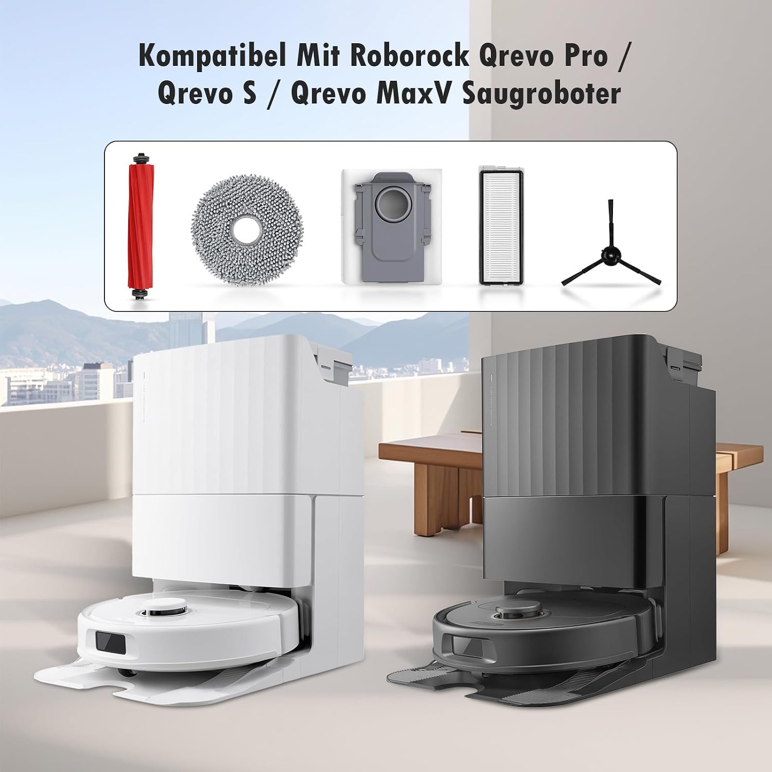 Detalle 2 de Zubehörset Roborock Qrevo 22‑teilig 🧹