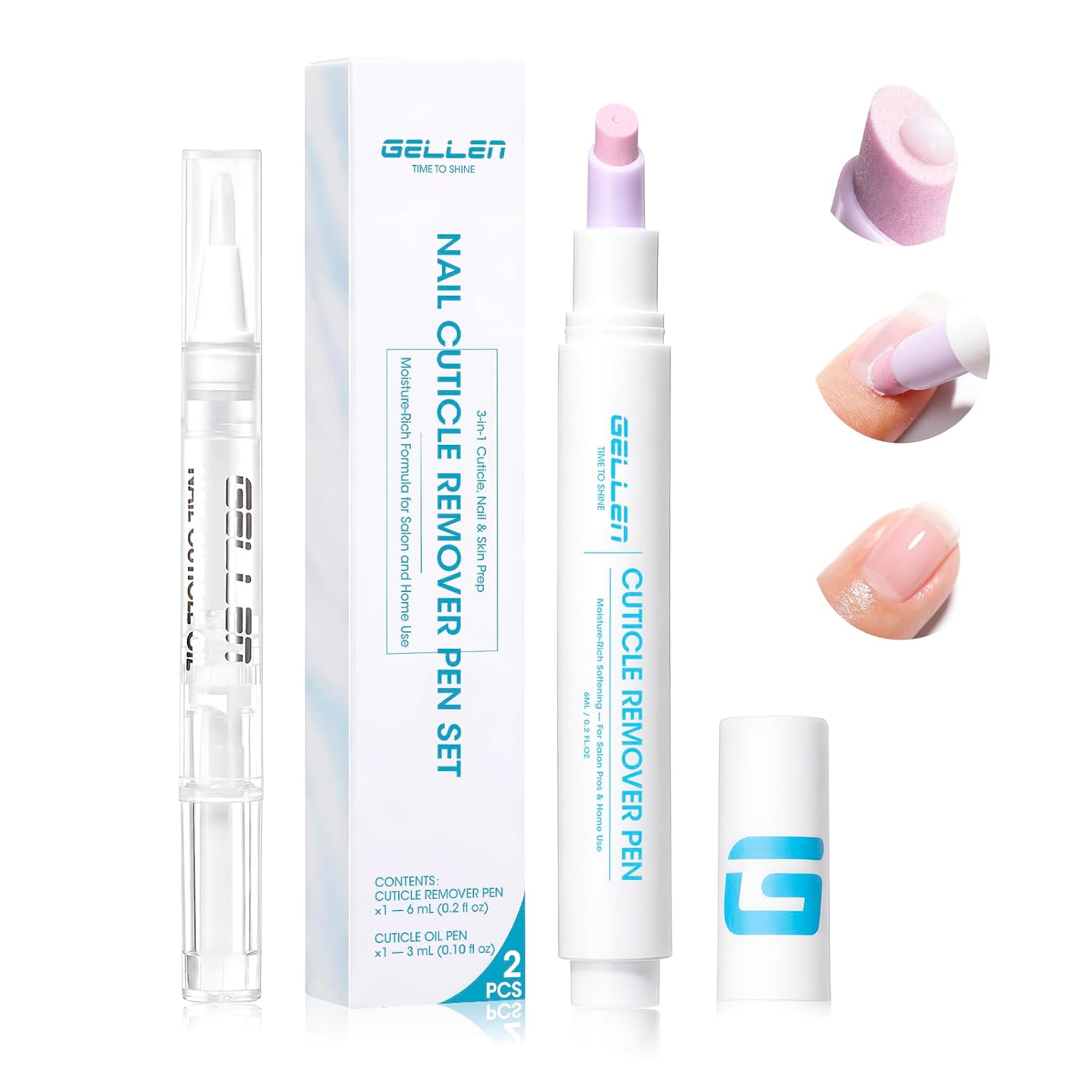 Detalle de GELLEN Cuticle Care Set with 6ml Softener