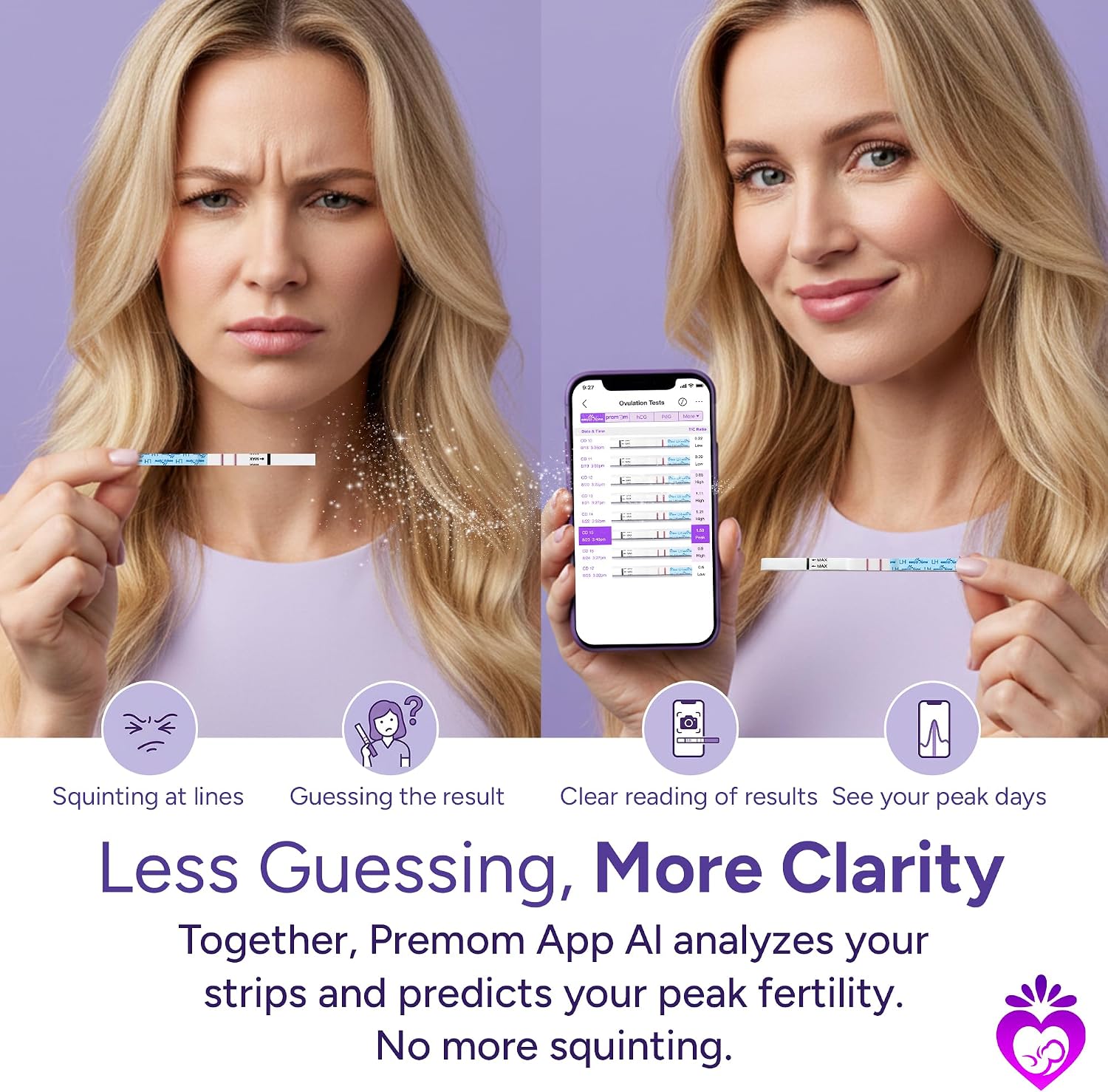 Thumbnail 4 de Easy@Home Ovulation and Pregnancy Test Kit 70-pack 🧪