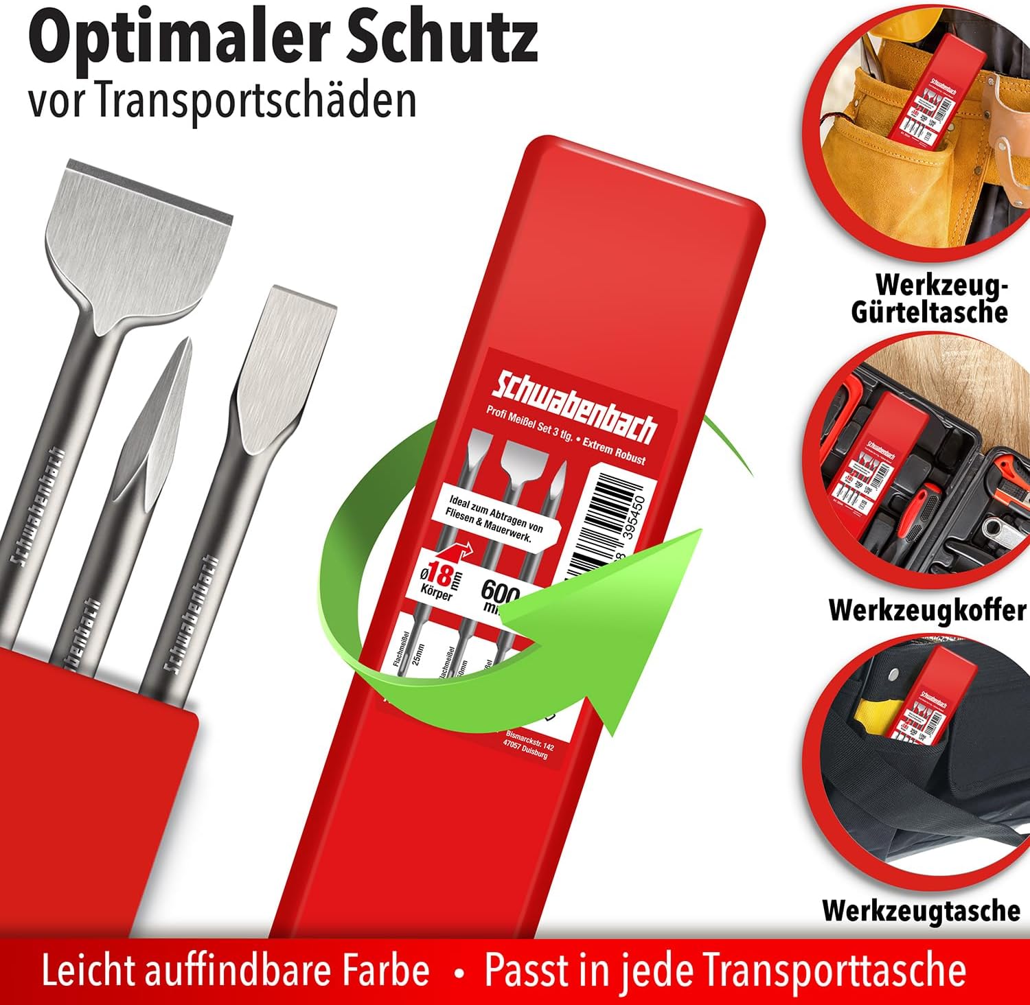 Thumbnail 5 de SCHWABENBACH SDS PLUS 600 mm burins