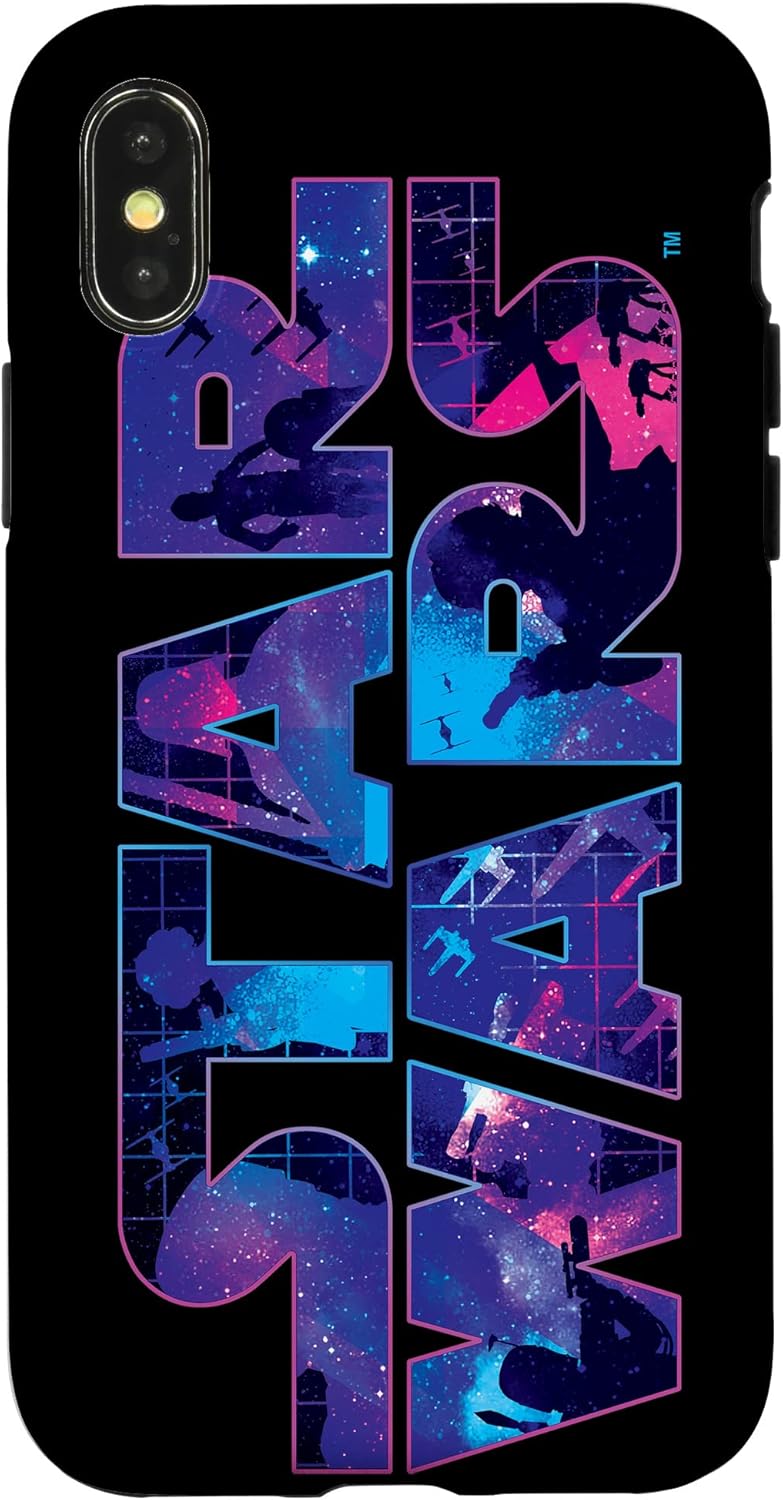Thumbnail 3 de Star Wars Logo Retro 90s Galaxy Coque pour iPhone 14