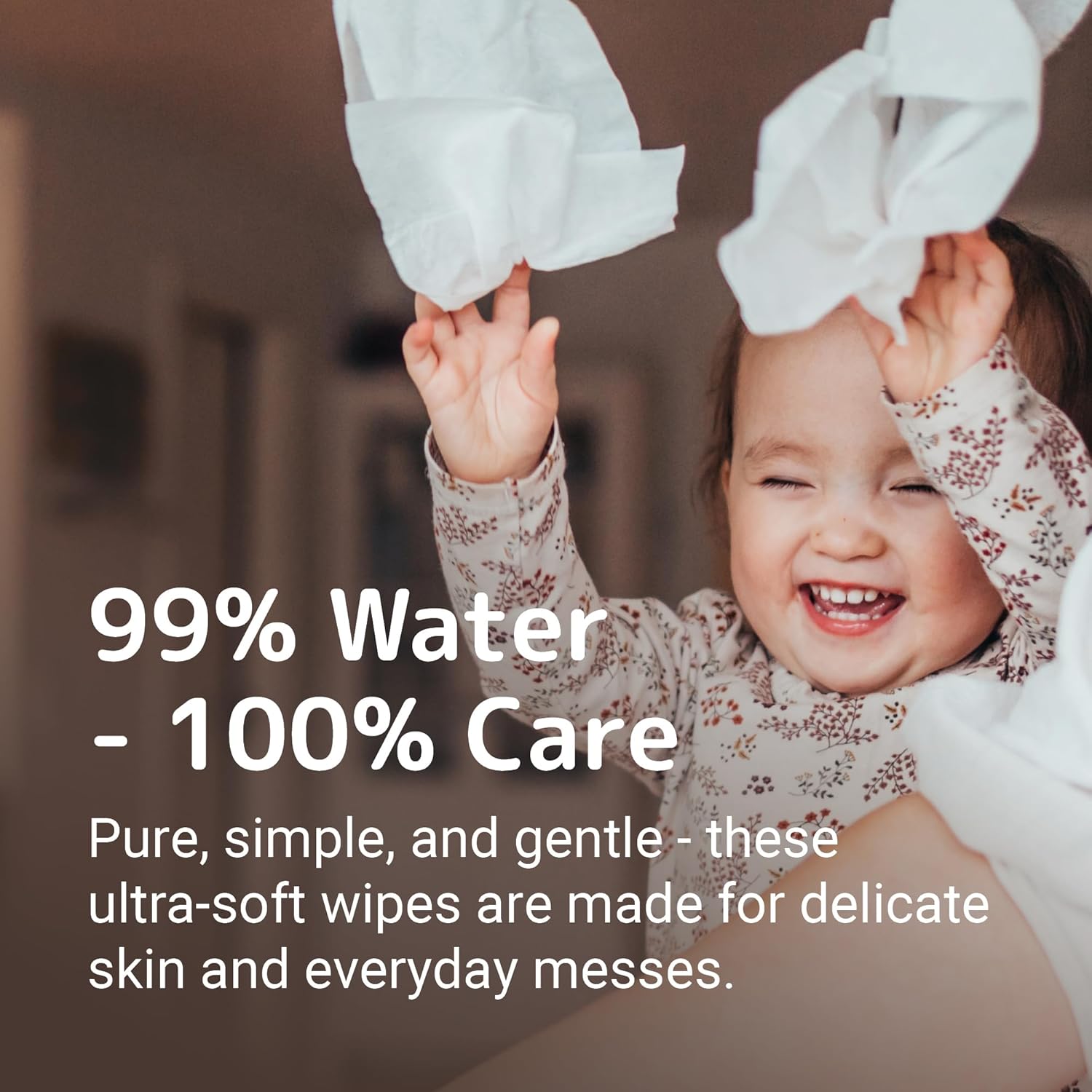 Thumbnail 1 de Bambo Nature Aqua Wet Wipes: 624 wipes in 12 packs for sensitive skin