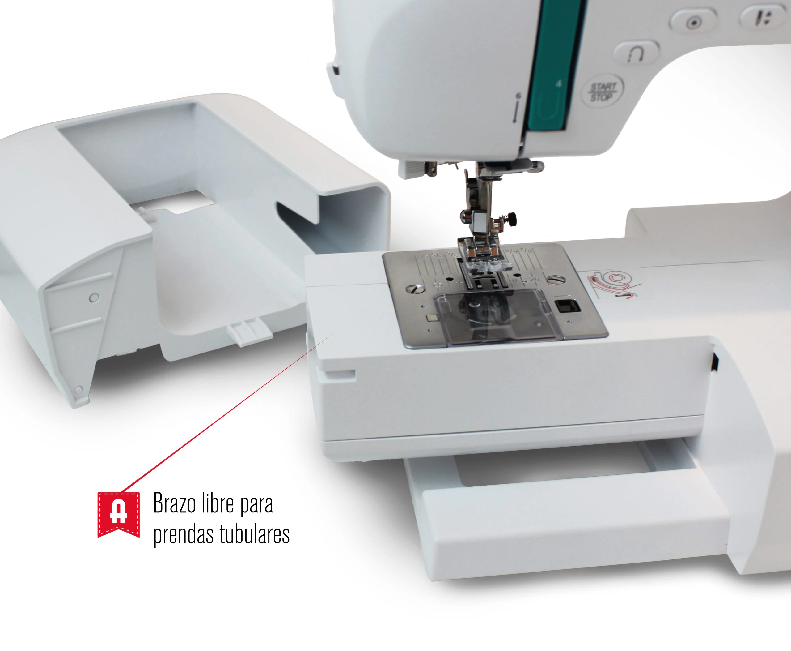 Thumbnail 3 de Alfa ZART+ máquina de coser 404 puntadas, 7 mm