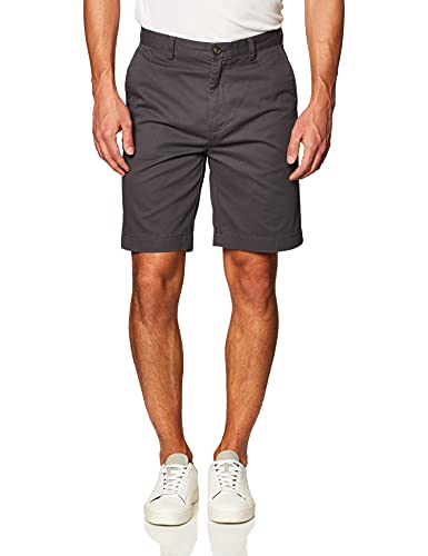 Detalle de Amazon Essentials Pantaloncini chino uomo da 23 cm con tasche in Carbone, taglia 38W