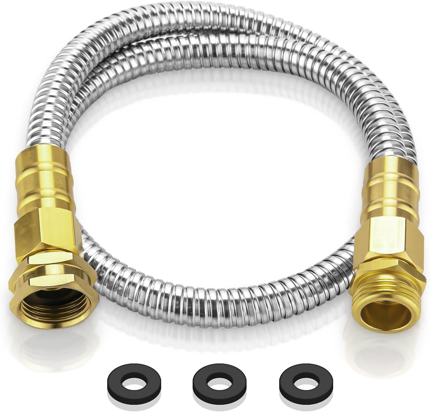 Thumbnail 3 de Rosy Earth Expandable Garden Hose, 100 FT
