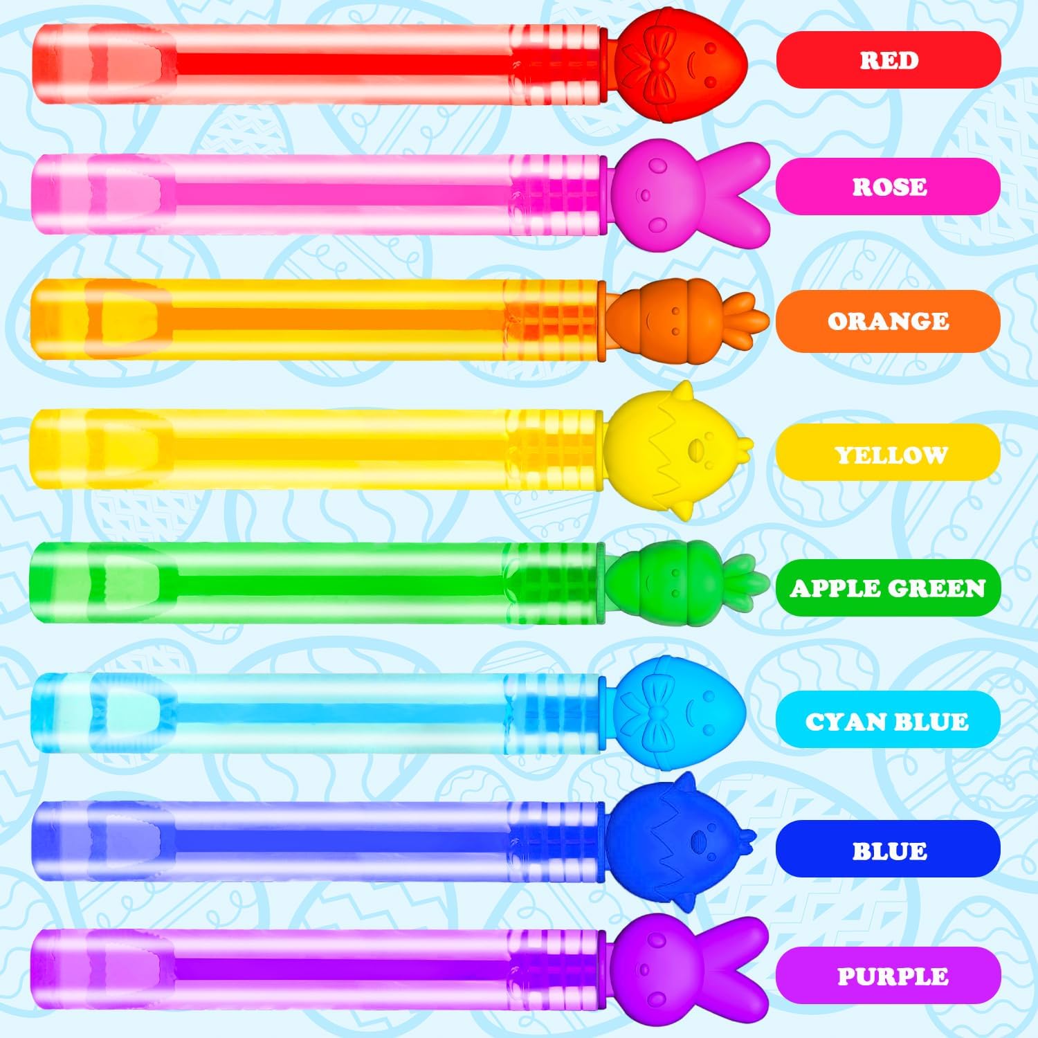 Detalle 2 de Easter Mini Bubbles Wands 20-Pack
