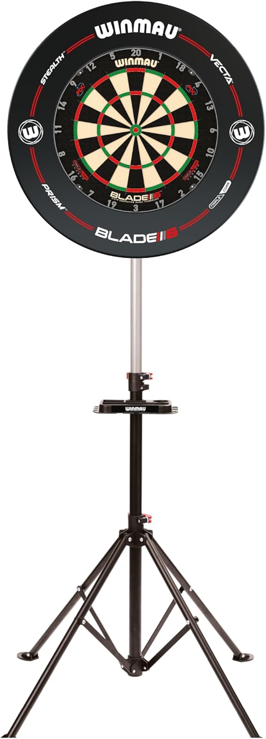 Thumbnail 6 de WINMAU Xtreme 2.0 & Vertex Dart Board Stand – Portable, Adjustable Tripod Stand