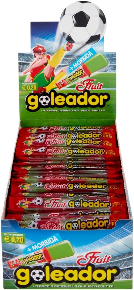 Thumbnail 1 de Goleador Fruit caramelle gommose doppie 200 pezzi 🍬