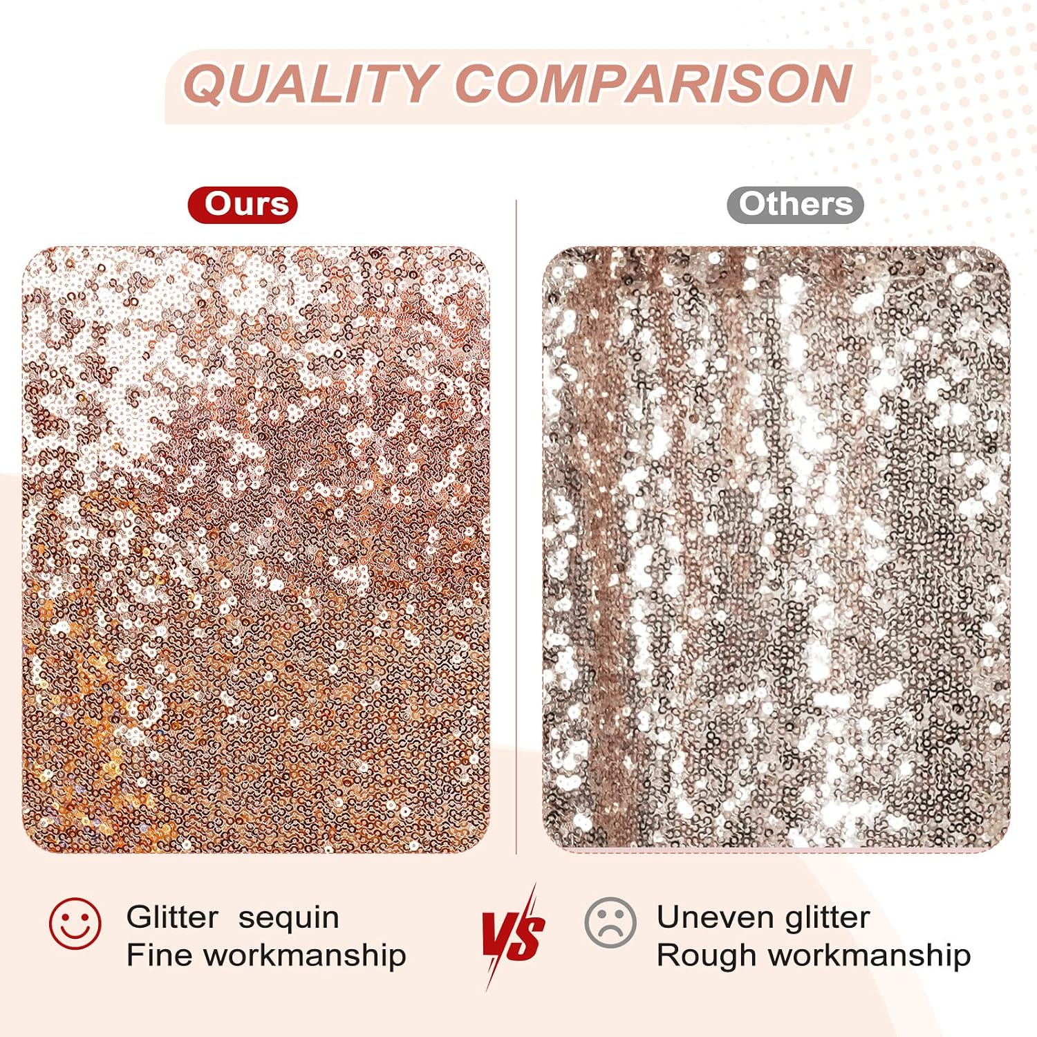 Thumbnail 2 de PartyDelight Sequin Backdrop 8x8ft