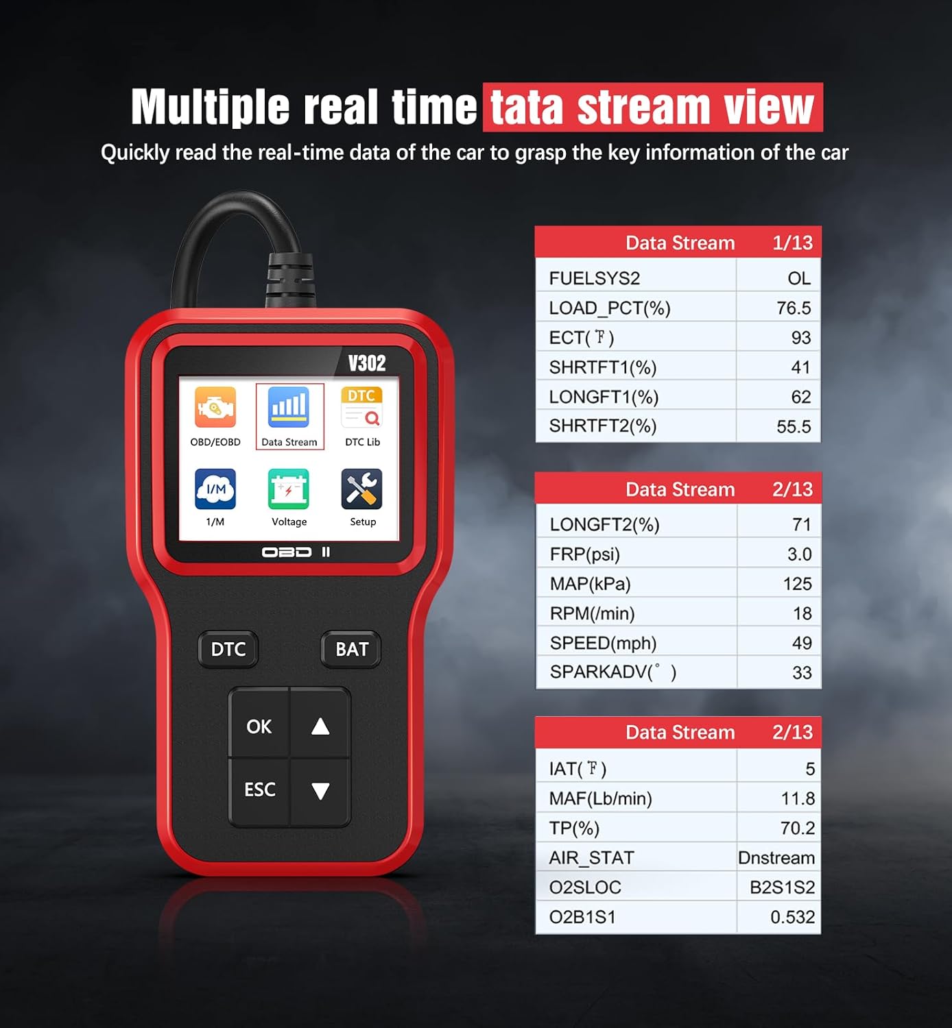Thumbnail 4 de OBD2 Scanner Car Diagnostic Tool