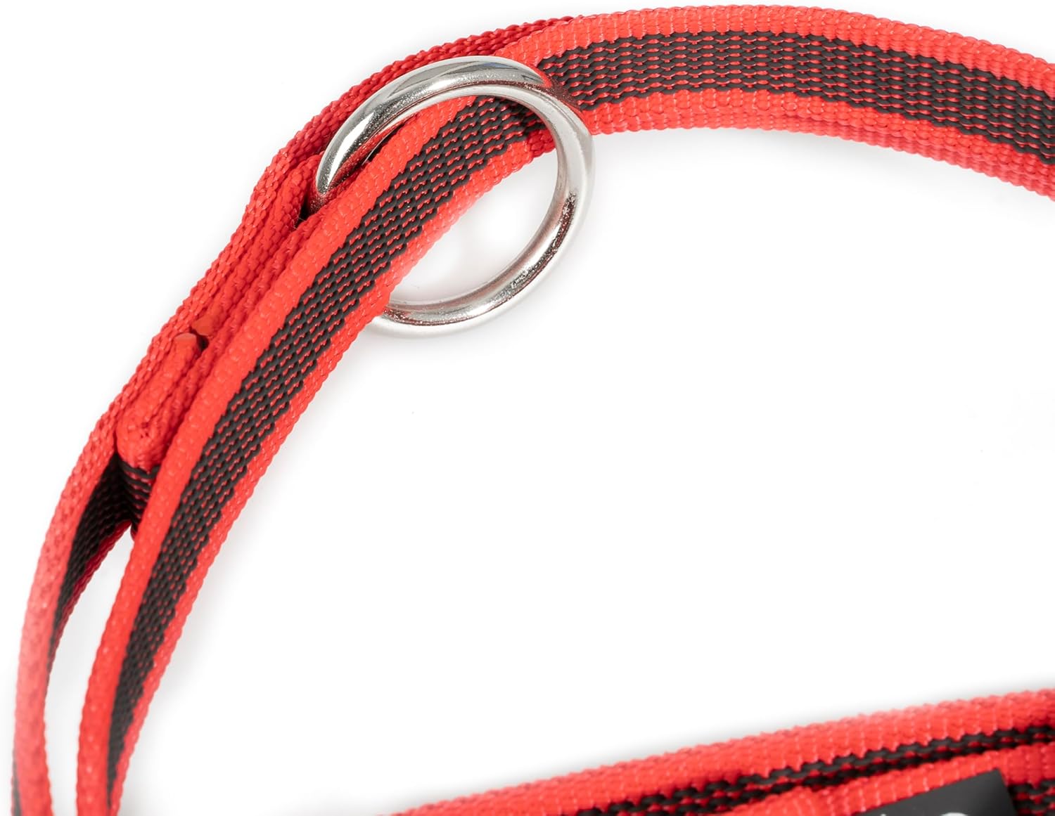 Detalle de Julius-K9 Color & Gray Guinzaglio Regolabile, 20 mm x 2.2 m – Rosso