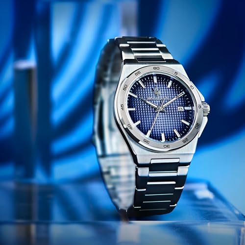 Thumbnail 5 de Maserati Montre Homme Velocita' Slim 40 mm - cadran bleu, acier, quartz