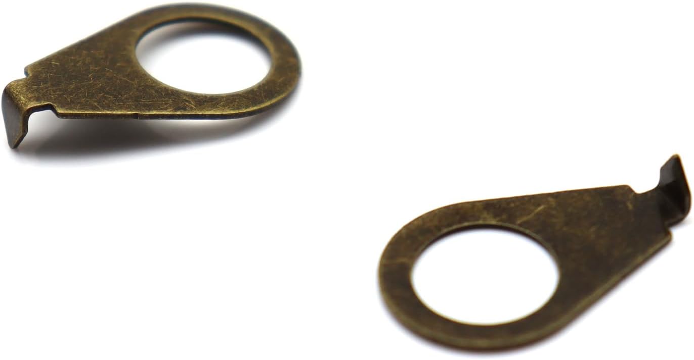 Detalle 2 de Samherome GP-001-6 Guitar Knob Pointers, Bronze Metal, for 3/8" USA CTS Pots