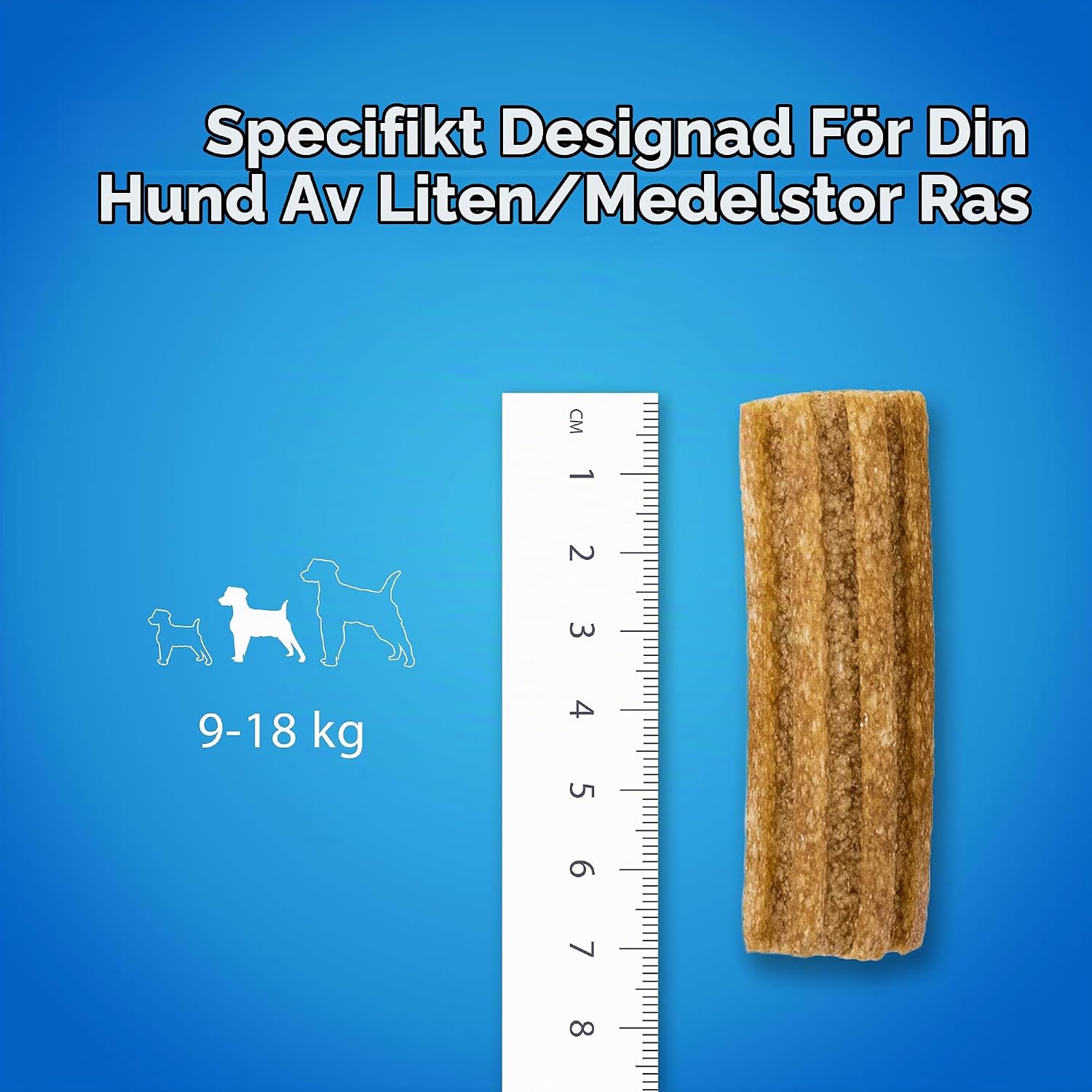 Detalle 1 de Dentalife Daily Oral Care – tandtugg för hund, 84 pinnar med kycklingsmak