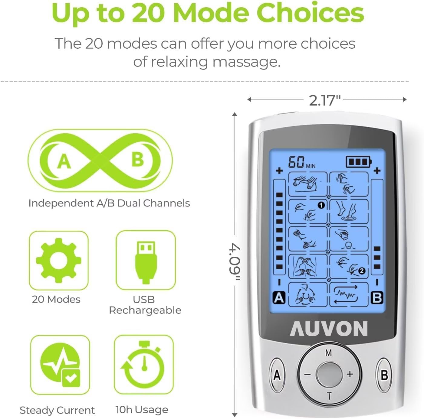 Detalle 2 de AUVON TENS Unit