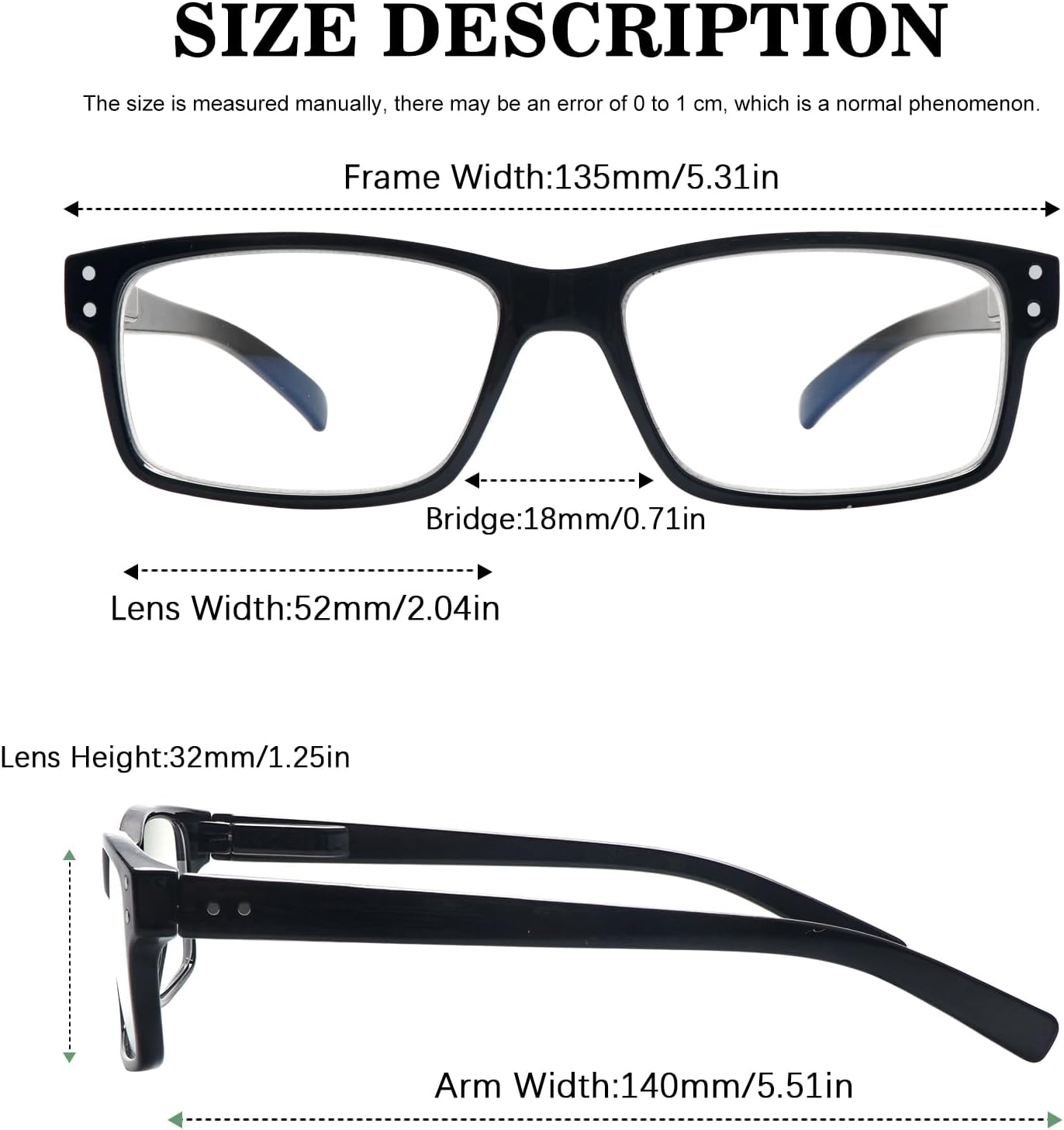 Thumbnail 6 de ZONLON Reading Glasses 6 Pack Blue Light