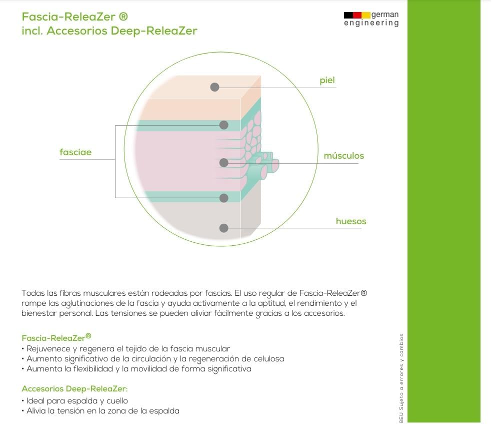Thumbnail 2 de Beurer MG 850 Fascia-ReleaZer – Faszien Massagegerät mit Deep-ReleaZer-Aufsätzen
