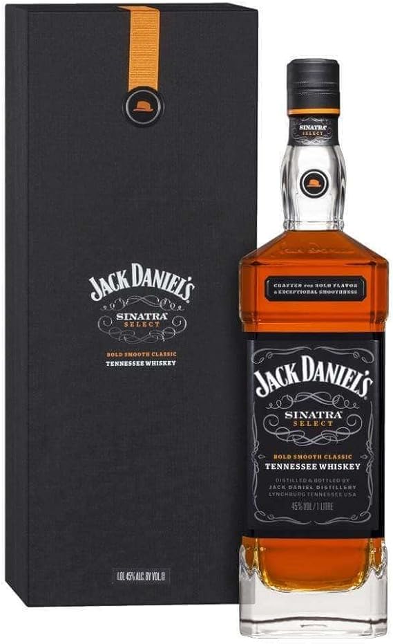 Detalle de Jack Daniels Frank Sinatra Select Whiskey, Dulce Vainilla 1L 🥃