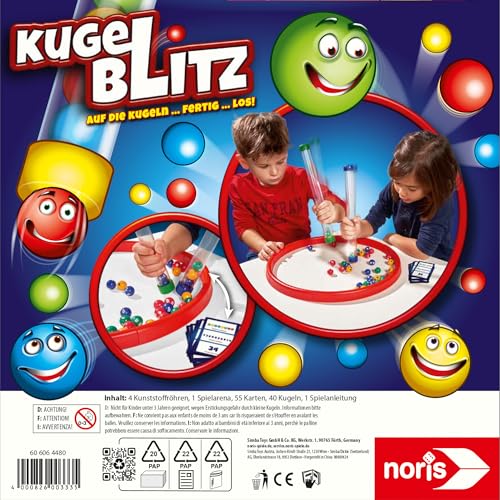 Detalle de noris Kugelblitz – das blitzschnelle Lern-Actionspiel ab 4 Jahren