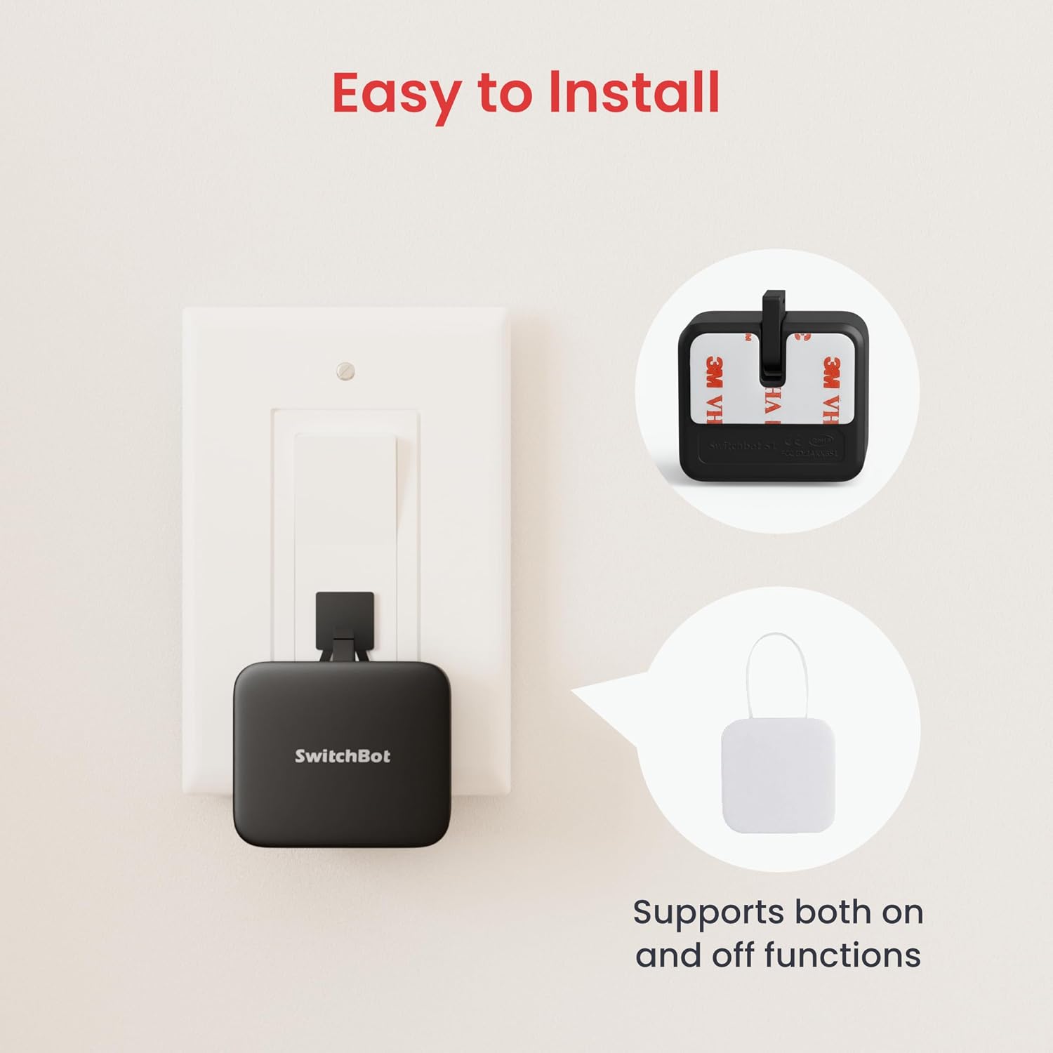 Detalle 1 de SwitchBot Smart Switch Toggle 600 Tage
