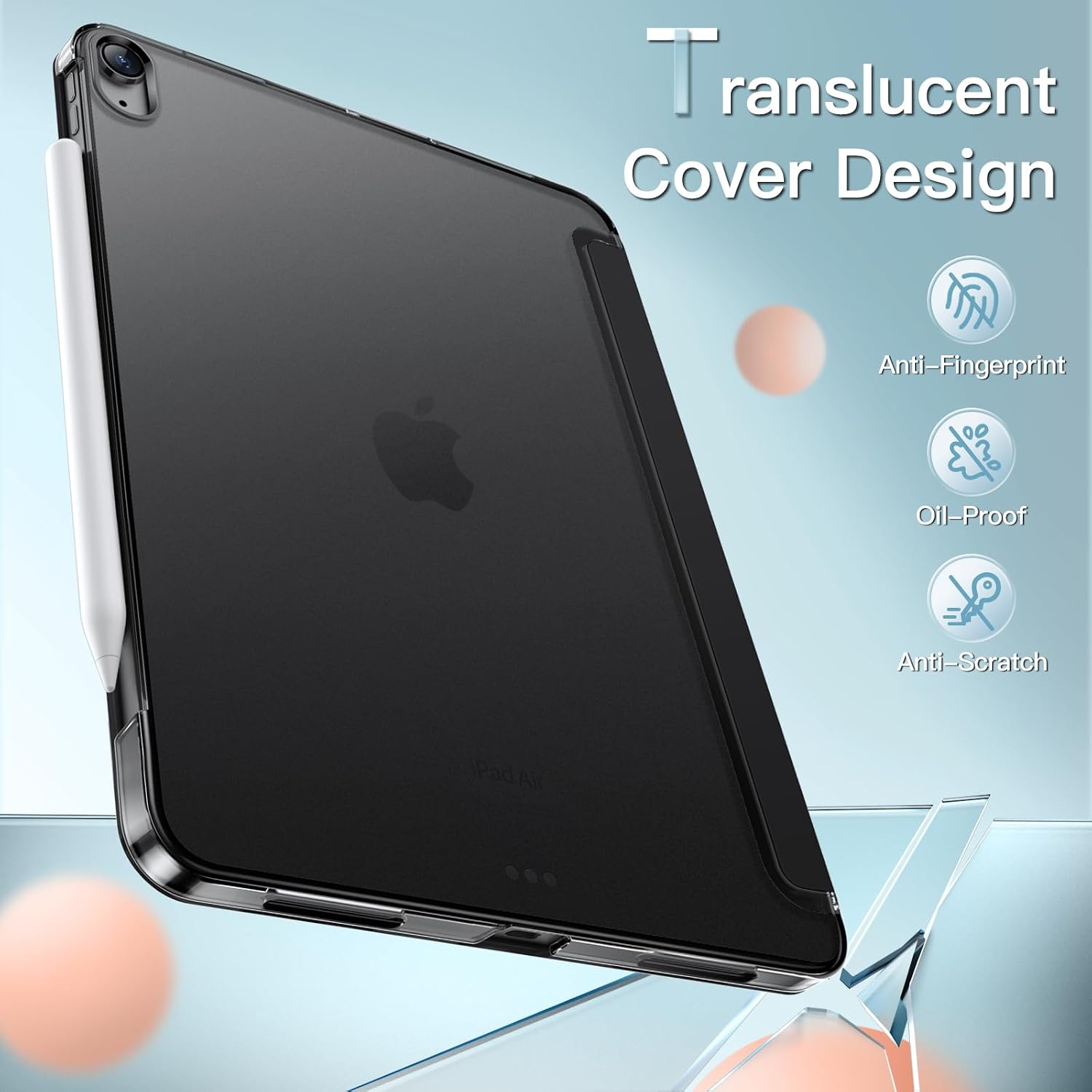 Detalle 2 de JETech iPad Air 13‑inch Slim Case with Stand
