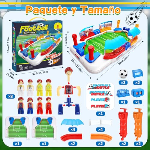 Thumbnail 4 de Dromlag Futbolines para Niños y Adultos: juego de mesa interactivo para familias y amigos
