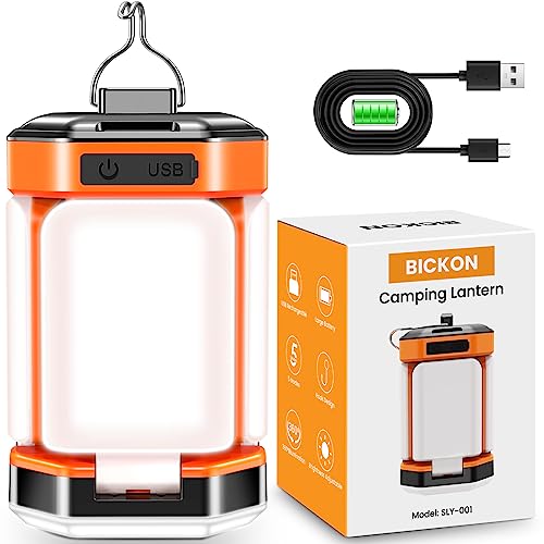 Detalle de Lampara Camping BICKON LED Recargable — 60 LED, 5 modos, 25h de autonomía