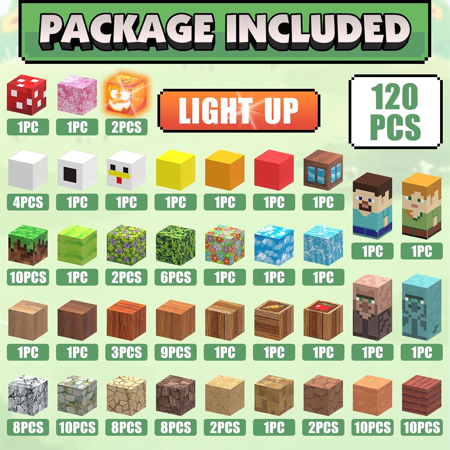 Detalle 2 de AIDYVOI Magnetic Blocks 3D Building Set 🧩
