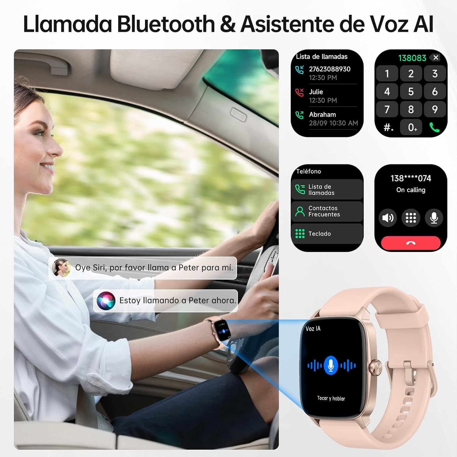 Detalle 2 de KIBFLE TGW01 1.85" smartwatch