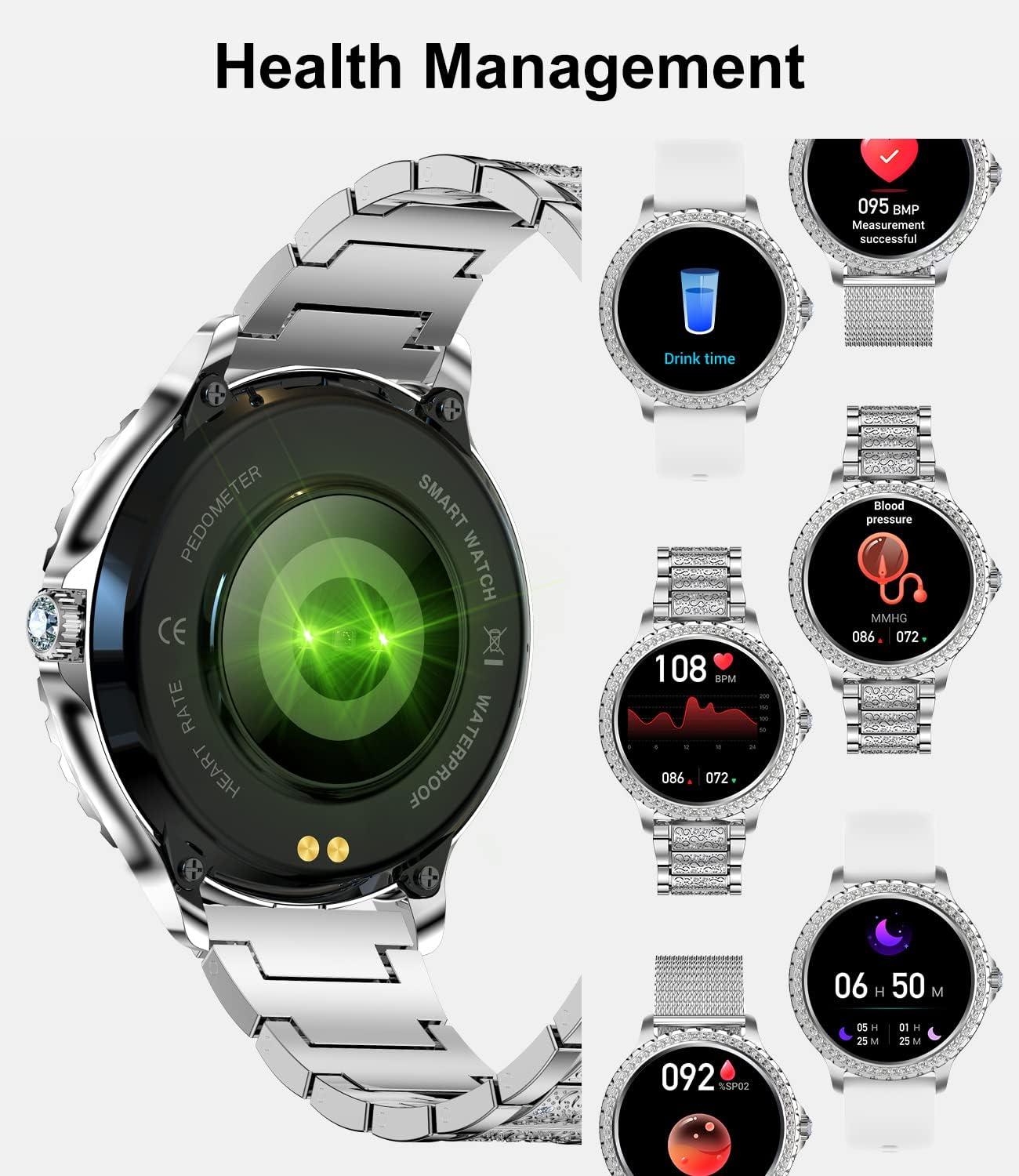 Thumbnail 3 de LIGE Smartwatch 1,32" Voll-Touch Fitnessuhr