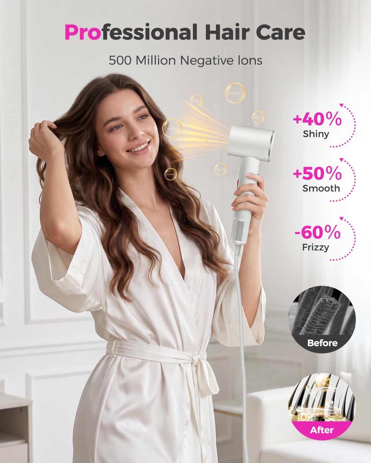 Detalle 2 de High-Speed Hair Dryer, 160,000 RPM