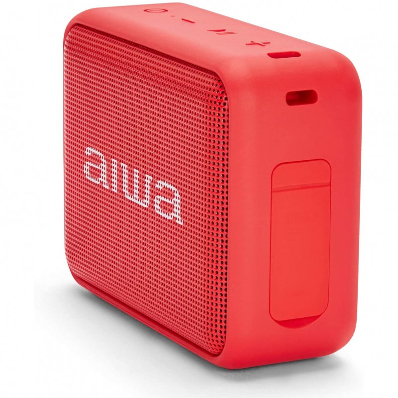 Thumbnail 2 de Aiwa BS-200: Altavoz Bluetooth 6W Rojo, compacto y resistente para tus encuentros