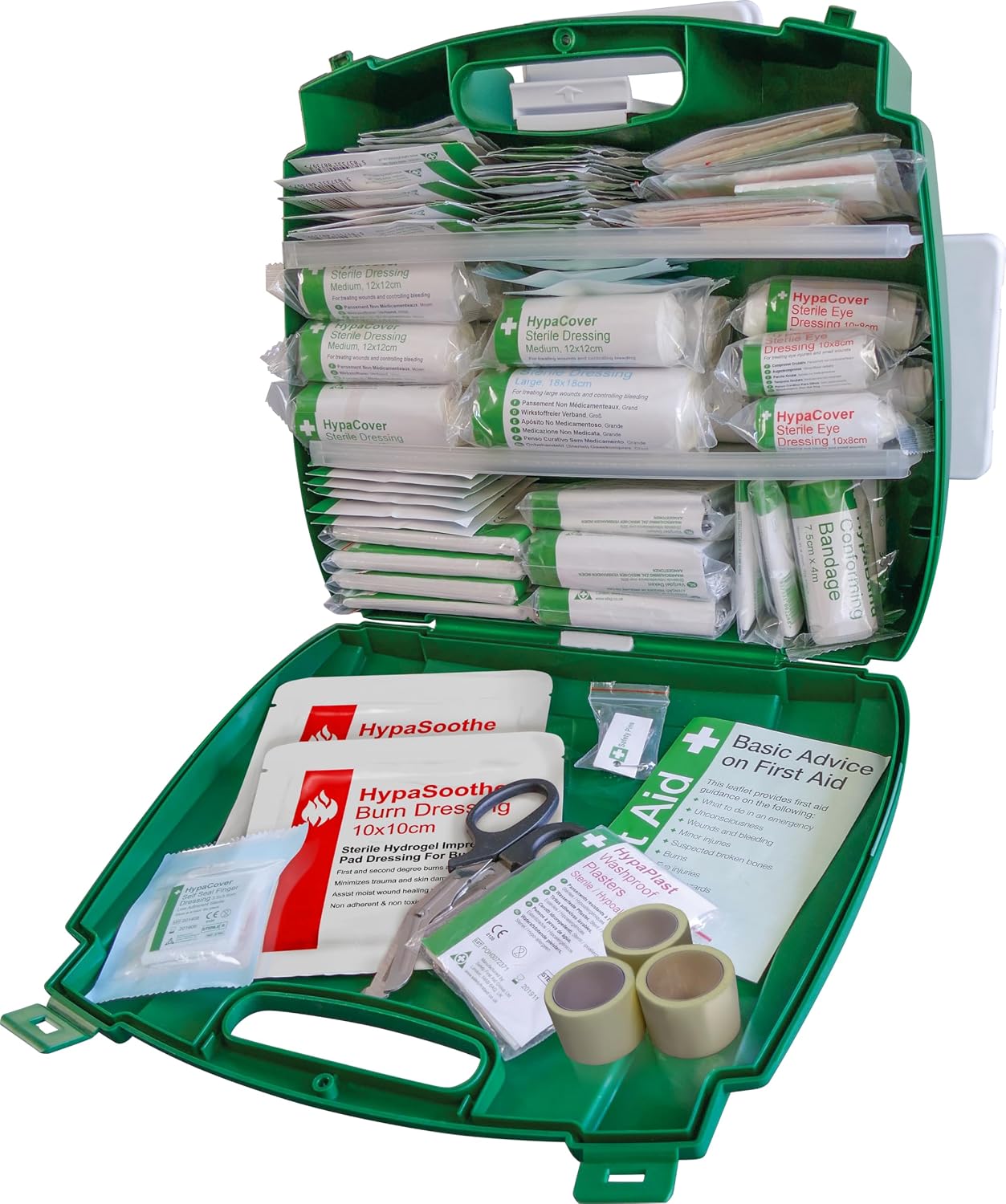 Detalle 2 de Safety First Aid Group Evolution First Aid & Burns Point, Large (43 x 65 cm) – Fully Stocked
