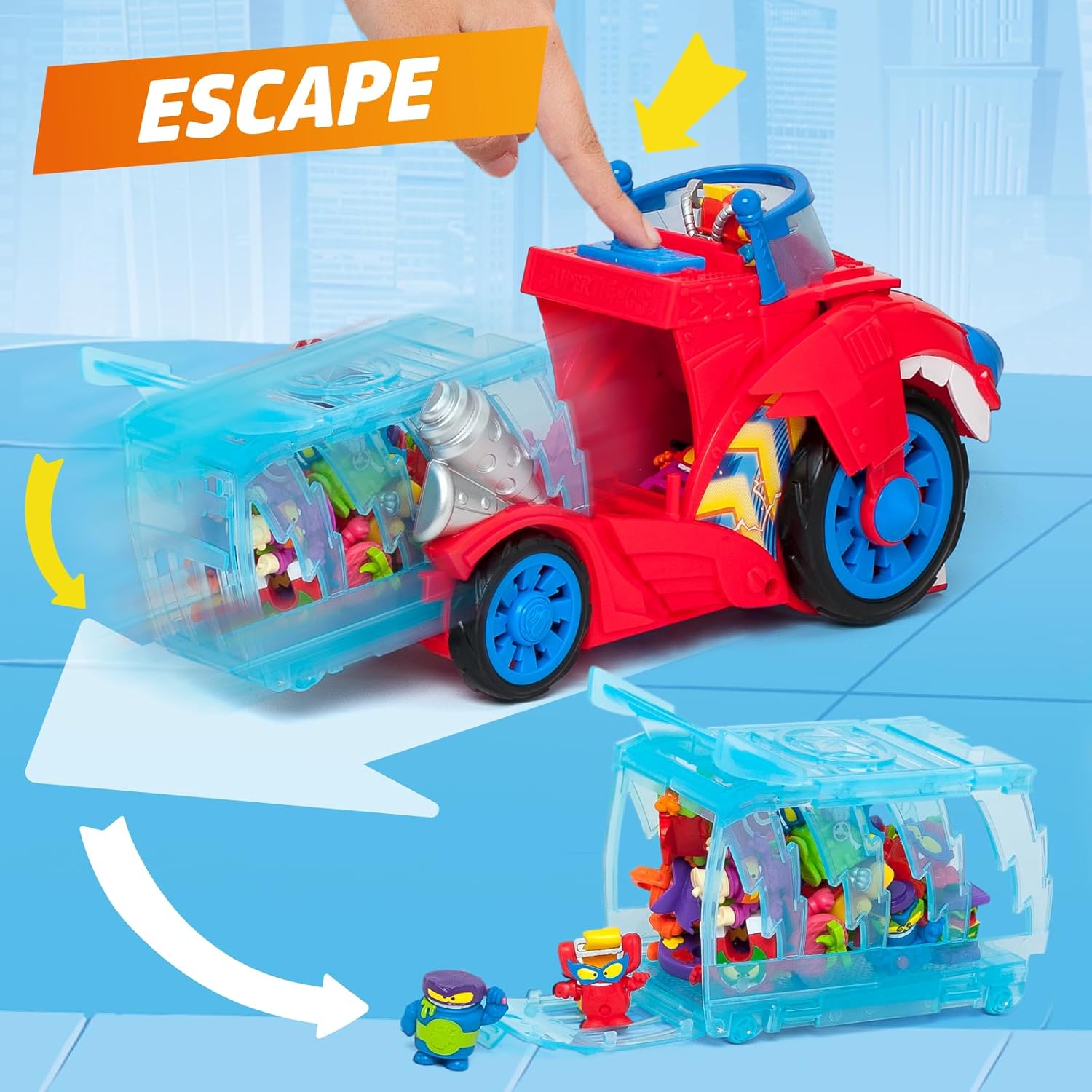 Thumbnail 6 de SUPERTHINGS – Véhicule Bite Attack de Doc Vroom (Kazoom Power) avec 1 véhicule et 1 Doc Vroom exclusif