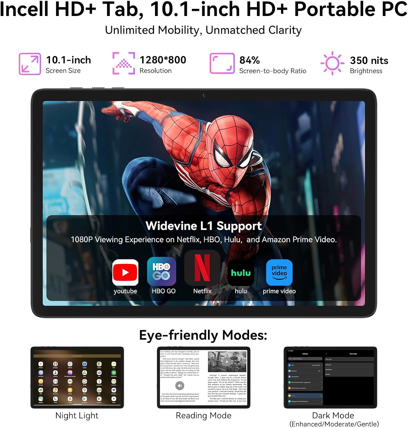 Thumbnail 4 de Gemini AI 10‑inch Tablet 24GB RAM, 256GB ROM