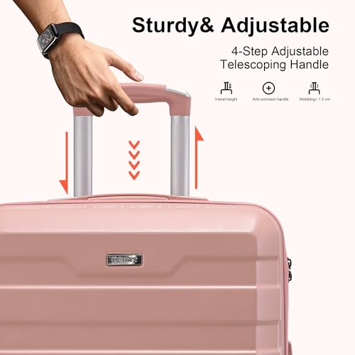 Detalle de RMW Suitcase 24 Inch Medium Hard Shell Check-in Luggage