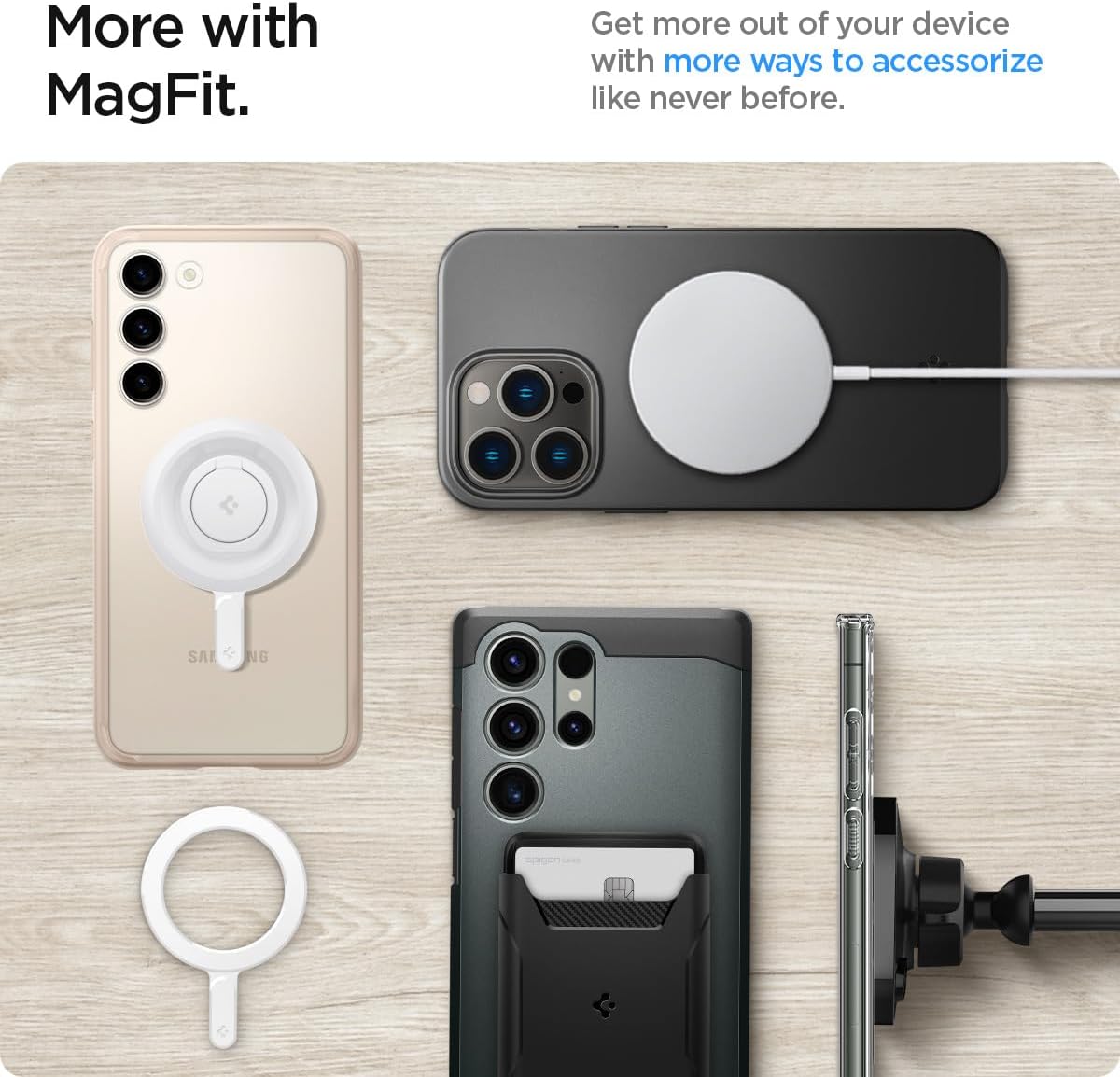 Thumbnail 6 de Spigen OneTap Anillo Magnético MagFit para MagSafe
